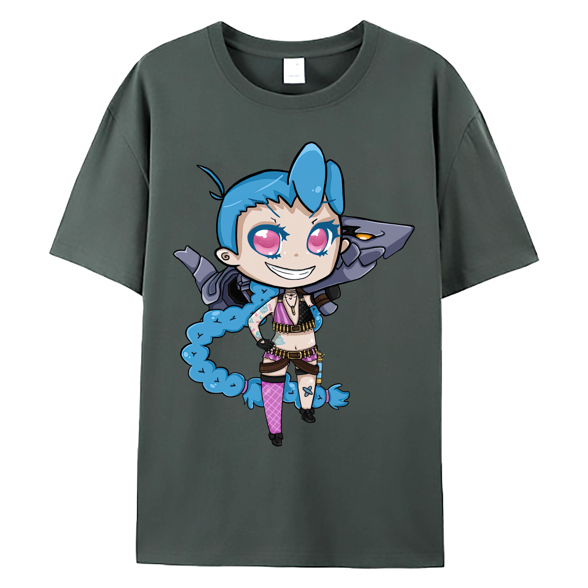 （画像用） リーグ・オブ・レジェンド League of Legends LOL 綿100％ メンズ半袖Tシャツ｜肌触りやわらか＆通気性